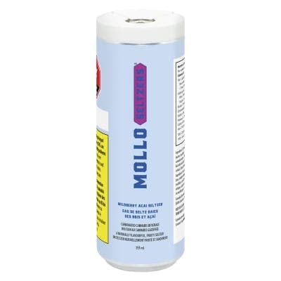 Mollo - Wildberry Acai Seltzer - 355ml - Beverages