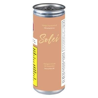 Solei - Mango Passionfruit CBD Sparkling Beverage - 355ml - Beverages