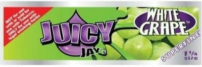 Juicy Jay's 1 1/4  Superfine Flavoured Papers White Grape