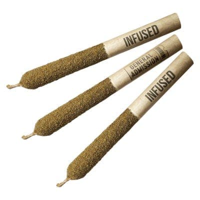 General Admission - Cactus Juice Distillate Infused Pre-Roll - 3x0.5g - Distillates