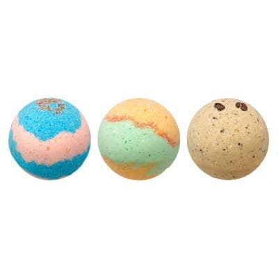 Stewart Farms - Bath Bomb Triple Pack: Citrus Farmer/Double Dream/Kaya's - 390g - Bath and Shower